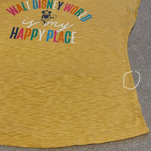 🔥 3/$20 DisneyParks! sparkle! DisneyWorld is my Happy Place t-shirt - sz Lg - Picture 4 of 12